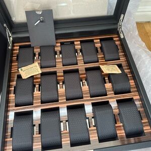 WOLF Roadster 10 Piece Watch Box with Drawer
